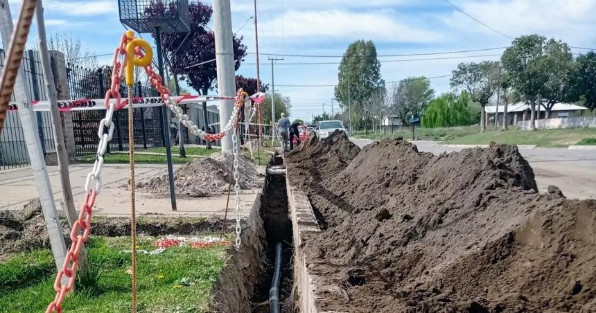 Arata- licitan la obra de renovacioacuten de la red de agua potable