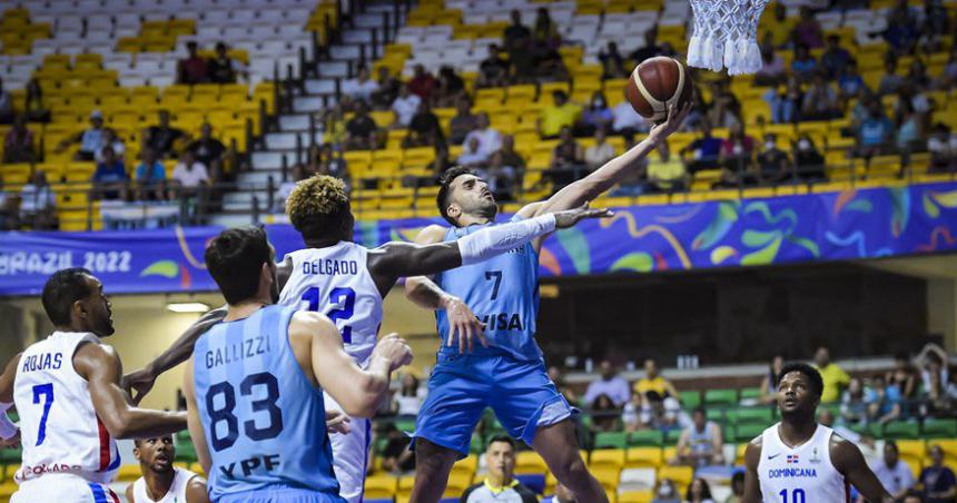 Argentina vencioacute a Dominicana en la AmeriCup