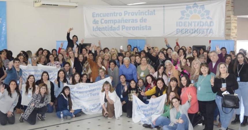 Identidad Peronista reunioacute a las mujeres de la provincia 