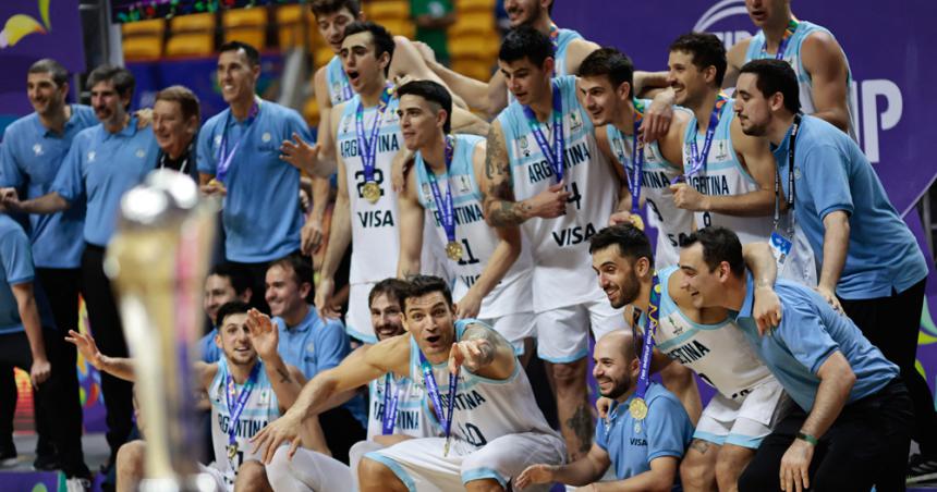 Argentina puso todo ante Brasil y es campeoacuten de la Americup