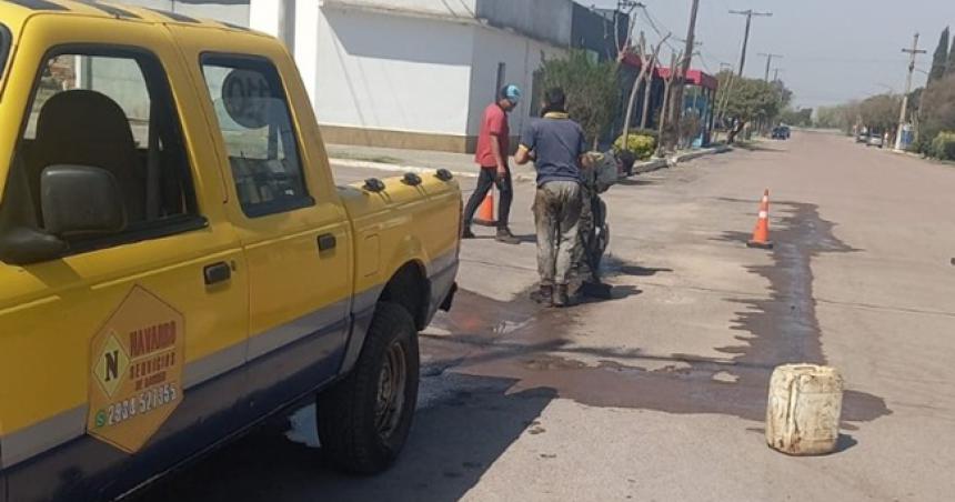 Comenzaron los trabajos previos a la pavimentacioacuten en Metileo