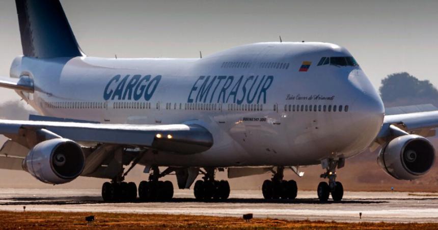 Avioacuten venezolano-iraniacute- autorizan salir del paiacutes a 12 de los 19 tripulantes
