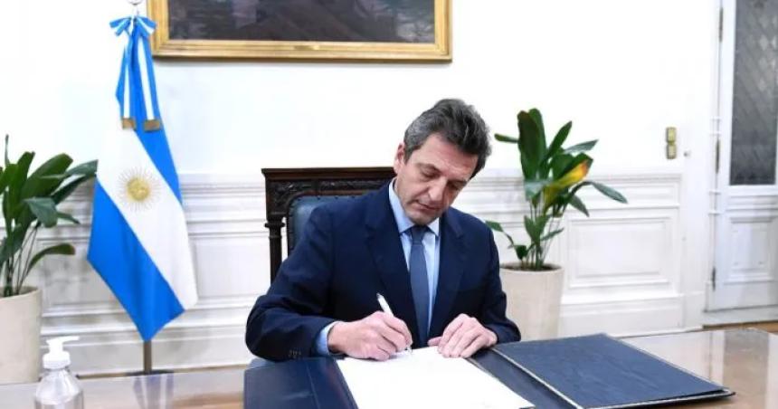 Sergio Massa presenta el proyecto de Ley de Presupuesto 2023