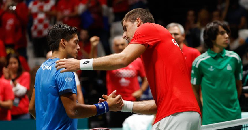 Argentina perdioacute con Croacia y quedoacute eliminada de la Davis