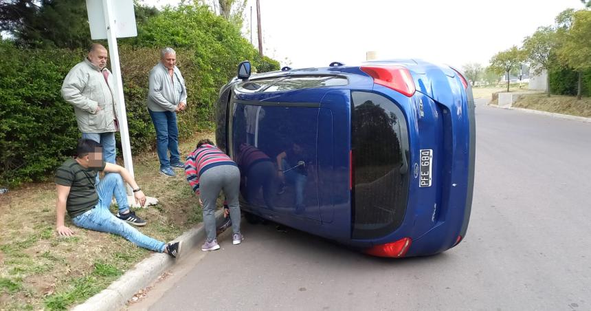 Manejaba alcoholizado mordioacute el cordoacuten y volcoacute