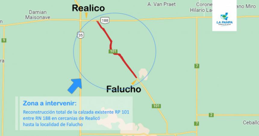 Licitaraacuten el refuerzo estructural de la Ruta Nordm 101