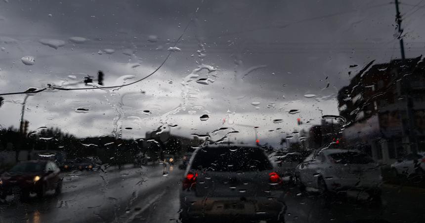 Agua de lluvia contaminada