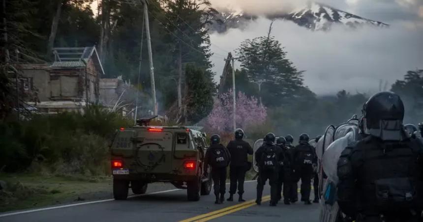 La Caacutempora criticoacute la militarizacioacuten de Villa Mascardi por el conflicto mapuche