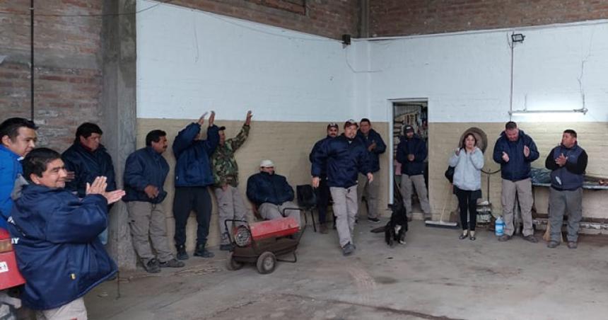 Toay- trabajadores del corraloacuten van al paro