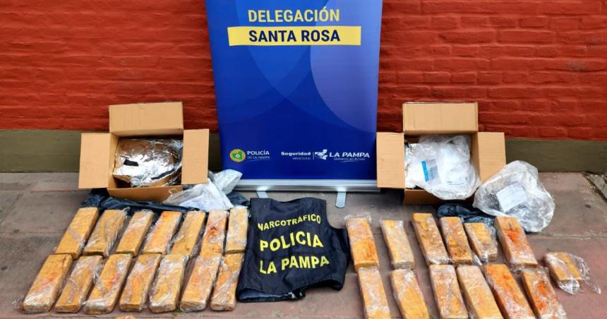 Secuestran 55 kilos de droga en diversos operativos