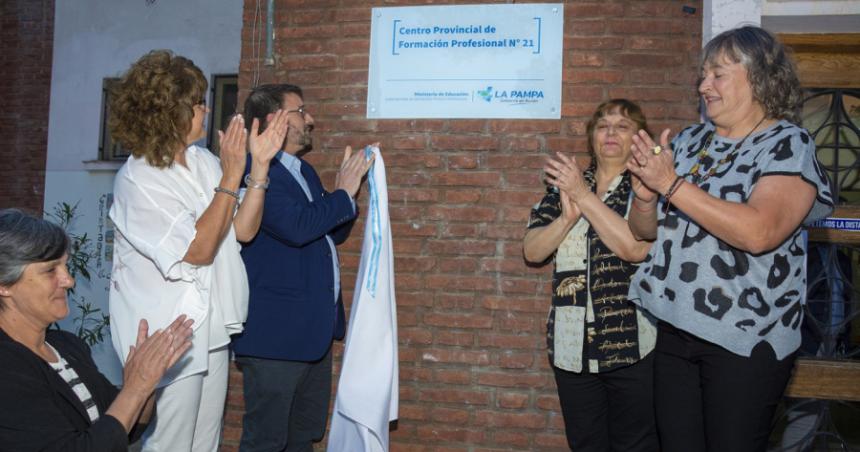 Inauguraron otro Centro de Formacioacuten Profesional