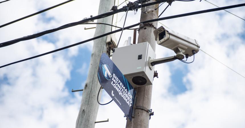 Inauguraron sistema de monitoreo y vigilancia en Lonquimay