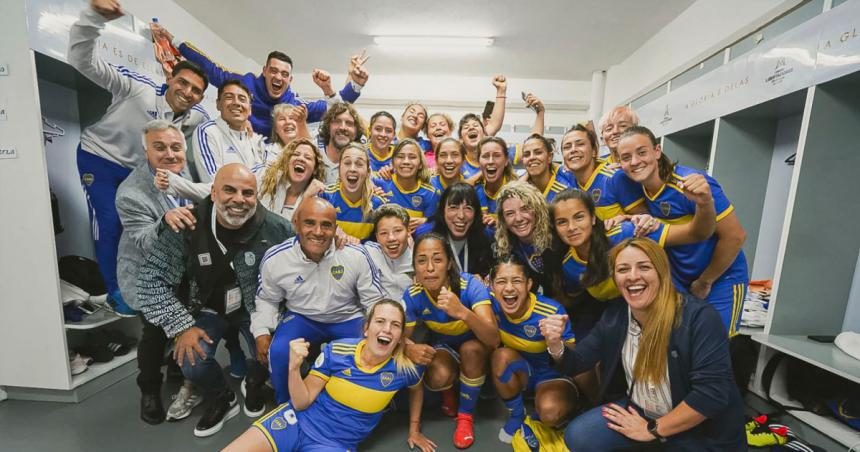 Libertadores- el femenino de Boca tambieacuten estaacute de fiesta