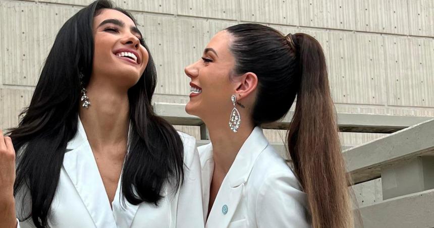 Se casaron una Miss Argentina y una Miss Puerto Rico