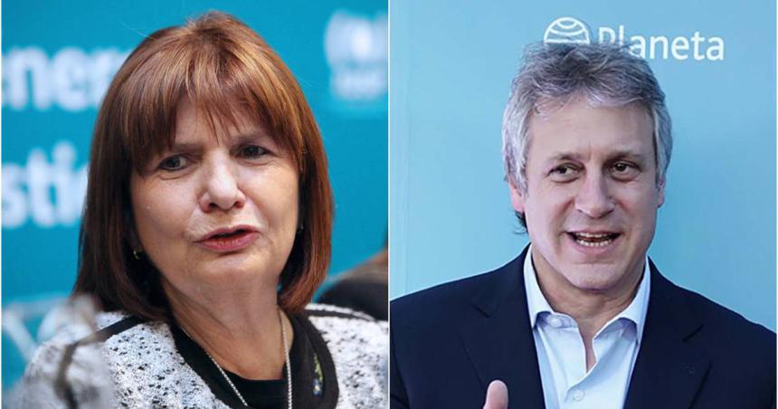 La proacutexima te rompo la cara- fuerte cruce entre Bullrich y un hombre de Larreta