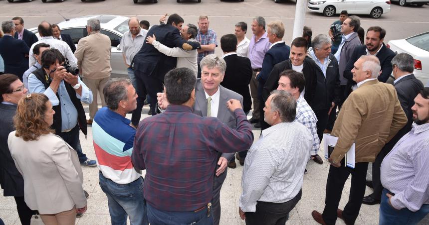 Intendentes salieron a pedir la reeleccioacuten de Ziliotto