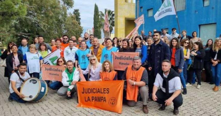 Judiciales celebraron el acuerdo logrado en la paritaria