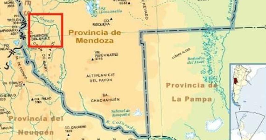 Mendoza avanza con un proyecto minero que pone en riesgo el riacuteo Colorado