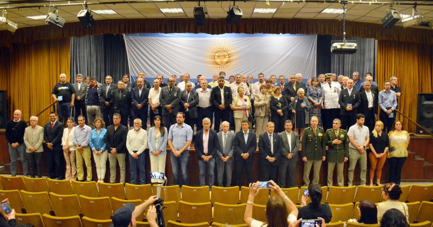 Homenajearon a heacuteroes de la Guerra de Malvinas