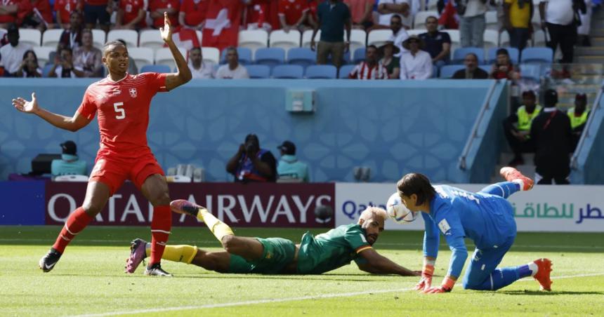 Suiza vencioacute 1 a 0 a Cameruacuten en el debut mundialista