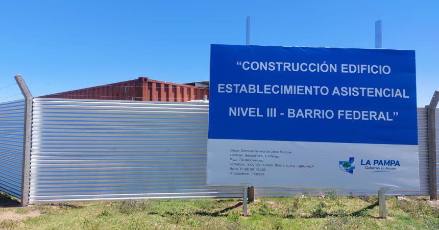 Se puso en marcha la obra del Nuevo Hospital Nivel III en Pico