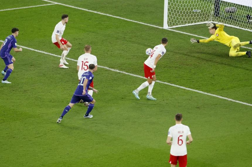 Video- el gol de Alexis Mac Allister que abrioacute el partido