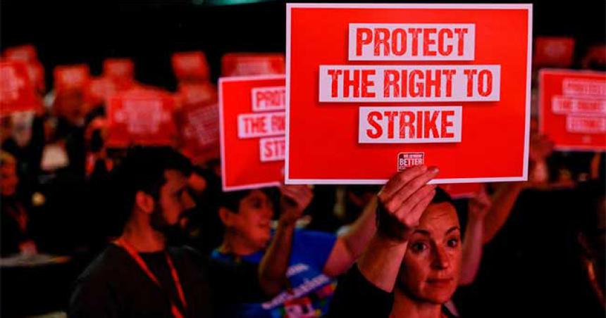 Reino Unido se encamina a una paralizacioacuten masiva por huelgas