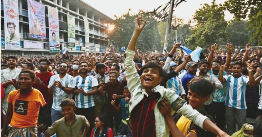Locura en Bangladesh- asiacute se festejoacute el pase a cuartos de final de la Seleccioacuten
