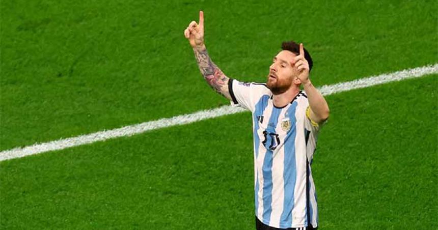 Messi maacuteximo goleador de la seleccioacuten argentina en Mundiales
