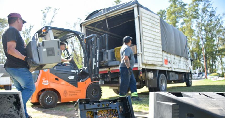 Pico envioacute a Coacuterdoba 16 mil kilos de RAEEs para su tratamiento