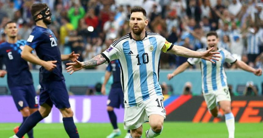 Con su gol ante Croacia Messi se convirtioacute en el maacuteximo goleador de la Seleccioacuten en mundiales