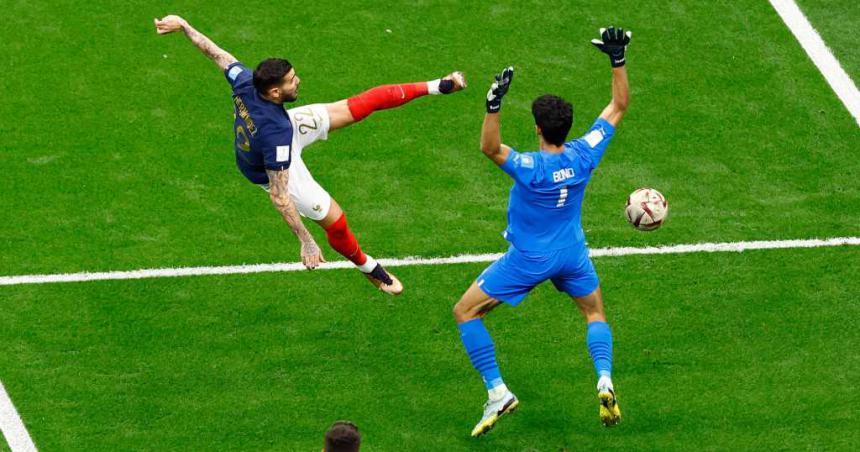  Francia le ganoacute a Marruecos y juega la final contra Argentina 