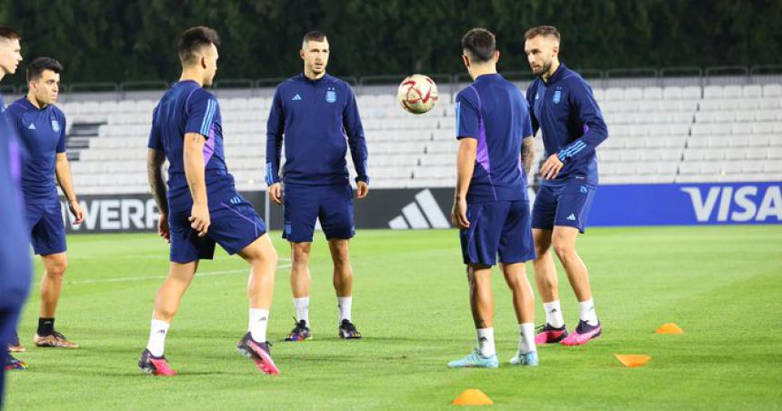 Scaloni espera tener a los 26 jugadores disponibles