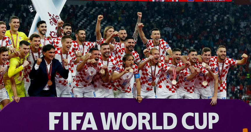 Croacia vencioacute a Marruecos y se quedoacute con el tercer puesto
