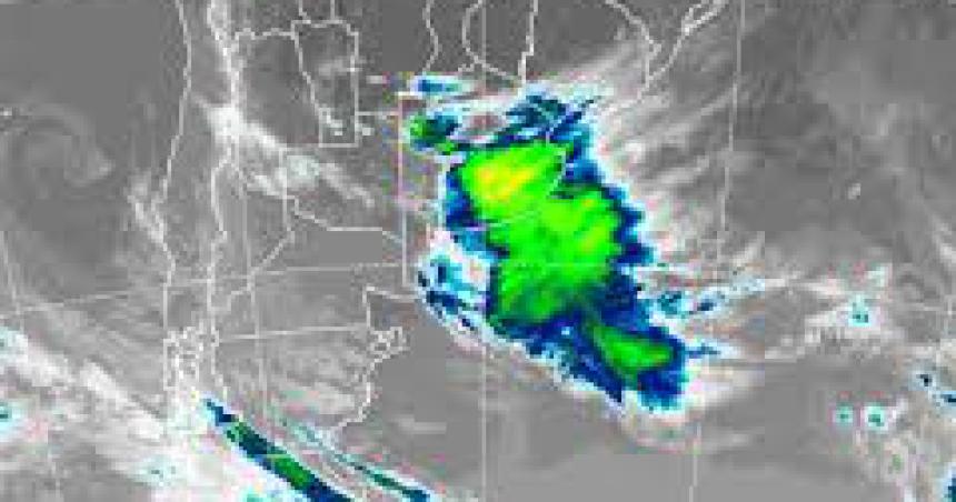 Lanzan un alerta por tormentas fuertes en la provincia