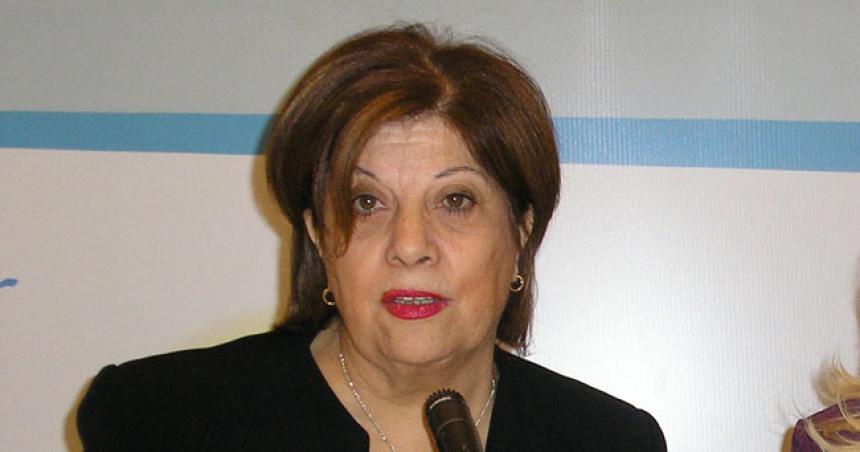 Fallecioacute la ex senadora Carmen Bertone