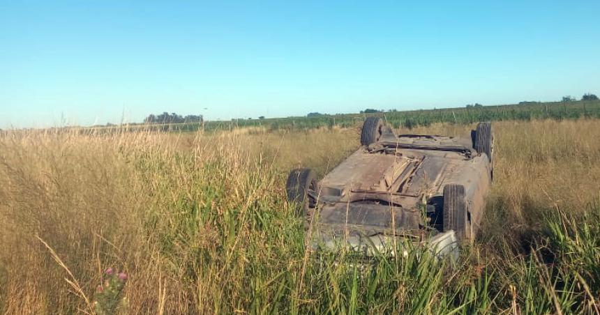 Dos vuelcos con heridos en Trenel y Pico