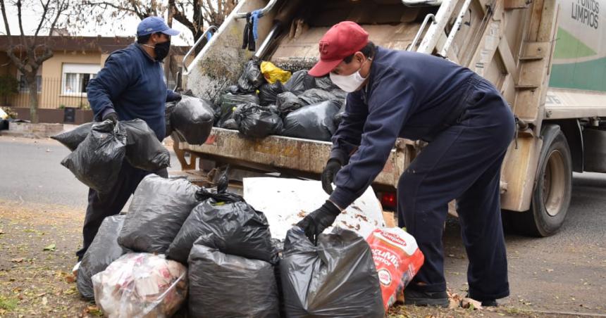 Llegamos a los 100 mil kilos diarios de basura es un trabajo constante