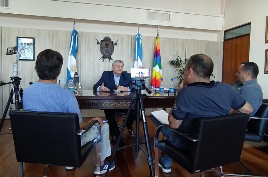 Entrevista con el Gobernador Sergio Ziliotto
