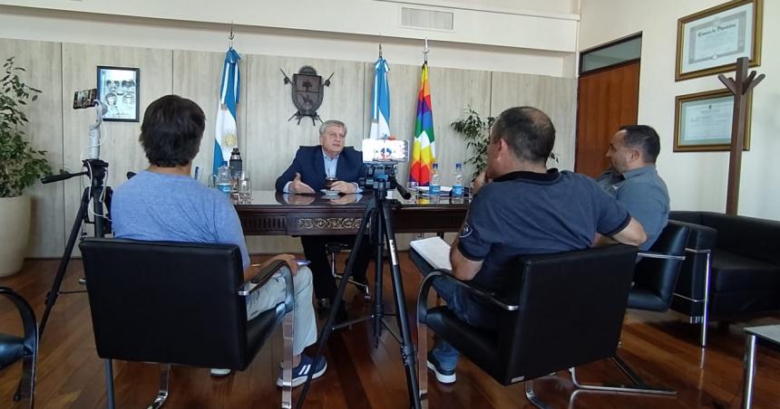 Entrevista con el Gobernador Sergio Ziliotto