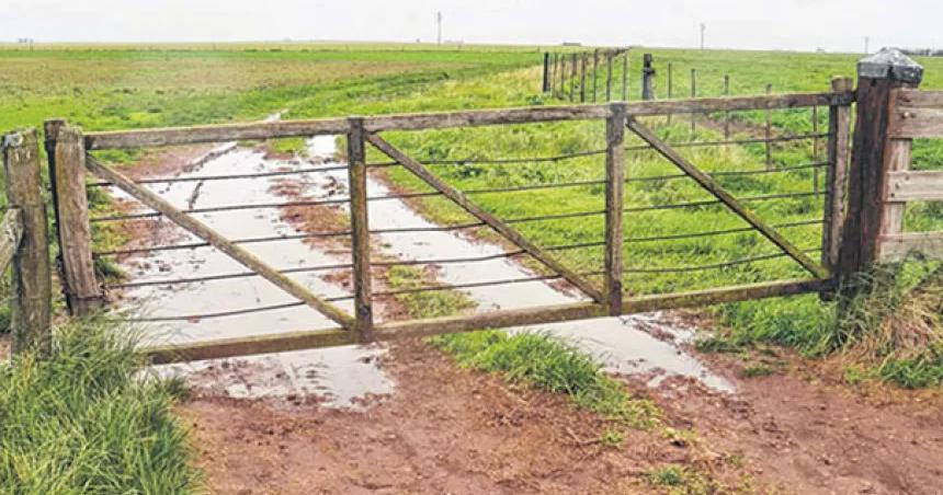 Bajos registros de lluvias en el interior de la provincia