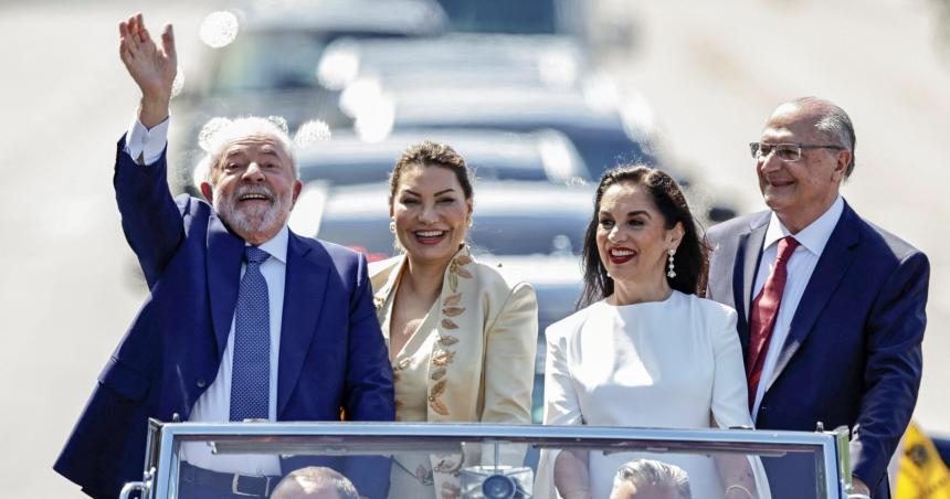 Lula juroacute como presidente de Brasil