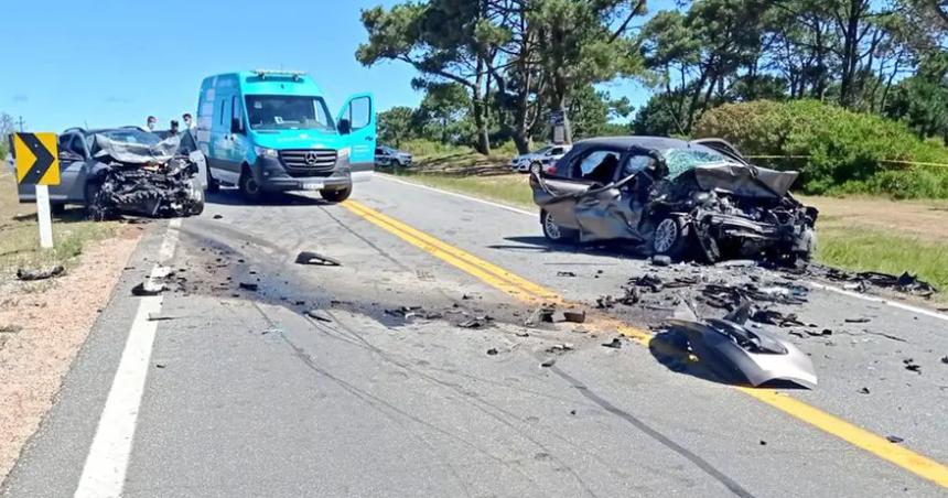 Dos argentinas murieron en un choque frontal en Punta del Este 