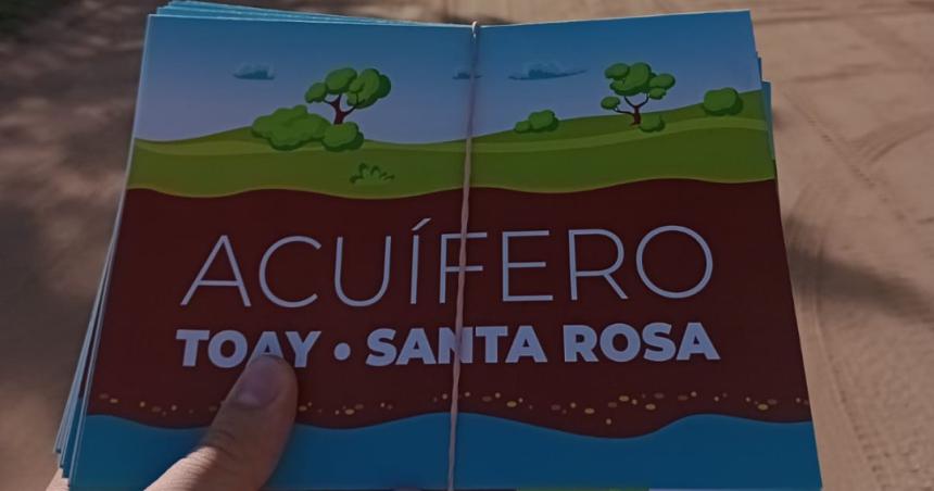 Iniciaron una campantildea por los riesgos del uso del agua en el Lowo Che