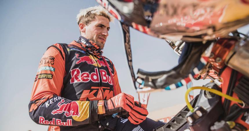Kevin Benavides es el nuevo liacuteder de motos en el Rally Dakar 2023