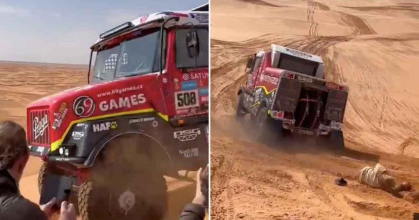 Tragedia en el Dakar- murioacute un espectador atropellado por un camioacuten