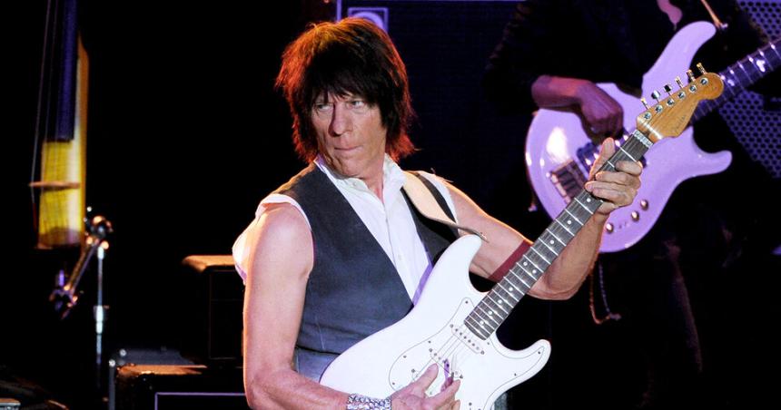 Murioacute el guitarrista Jeff Beck