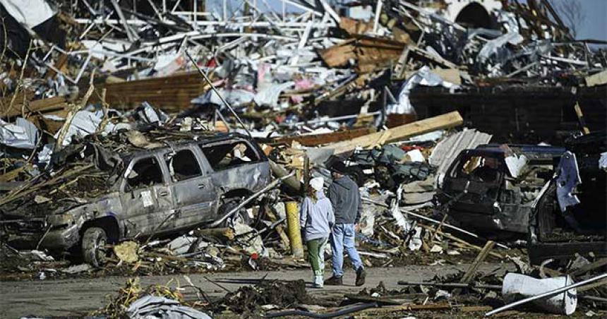 Siete muertos por tornados en Estados Unidos