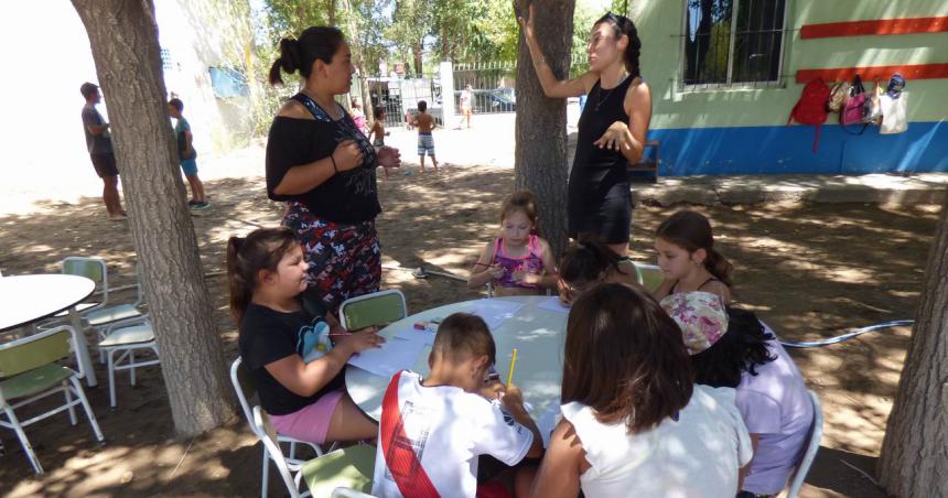 Colonias de vacaciones a pleno en el oeste pampeano