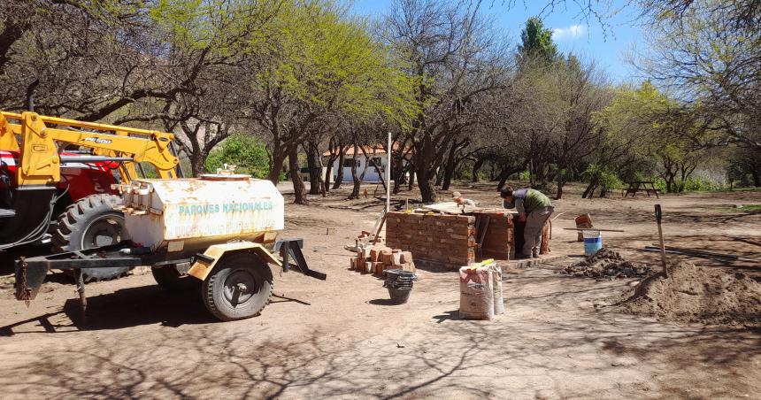 Reacondicionan las instalaciones en el parque Lihueacute Calel